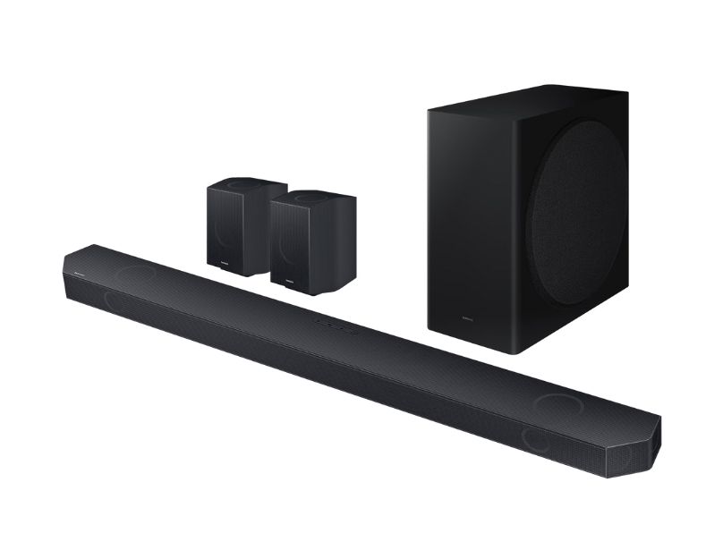 Samsung HWQ930D 9.1.4ch Soundbar with Wireless Subwoofer and Rear Speakers