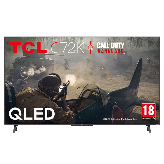 TCL 43C725K 4K Qled 60Hz / Camera Ready / Hands Free