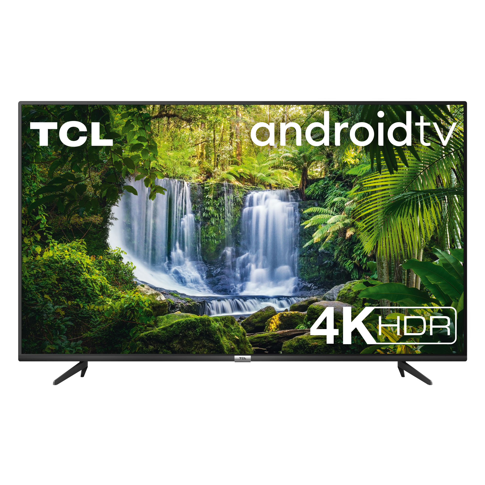 TCL 43P615K Slim 4K HDR TV with Android TV and Freeview Play