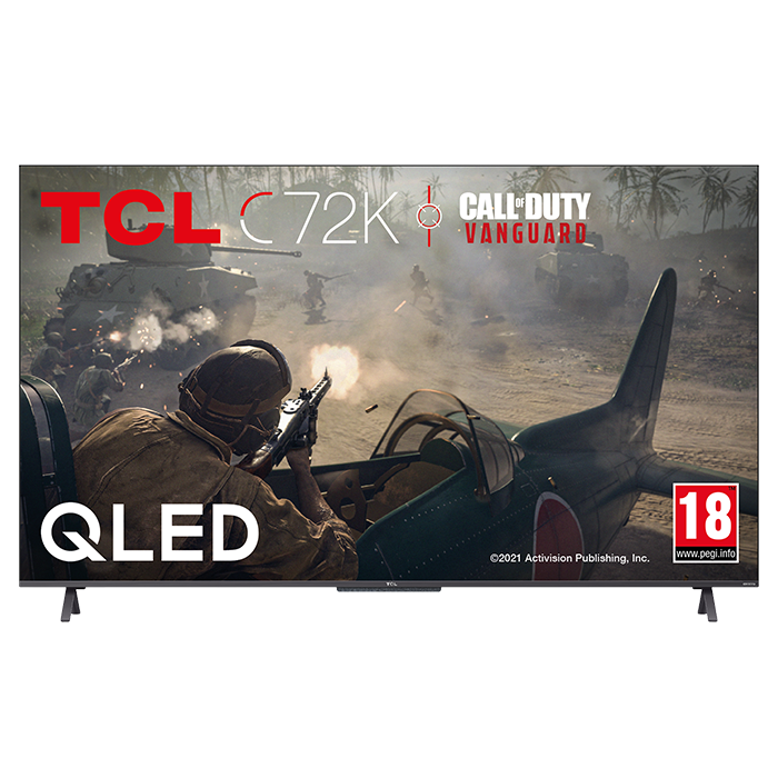 TCL 50C725K 4K Qled 60Hz / Camera Ready / Hands Free