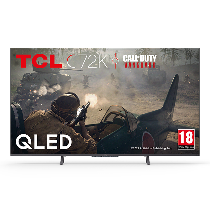 TCL 75C725K 4K Qled 60Hz / Camera Ready / Hands Free