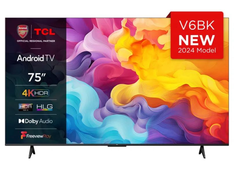 TCL 75V6BK 75