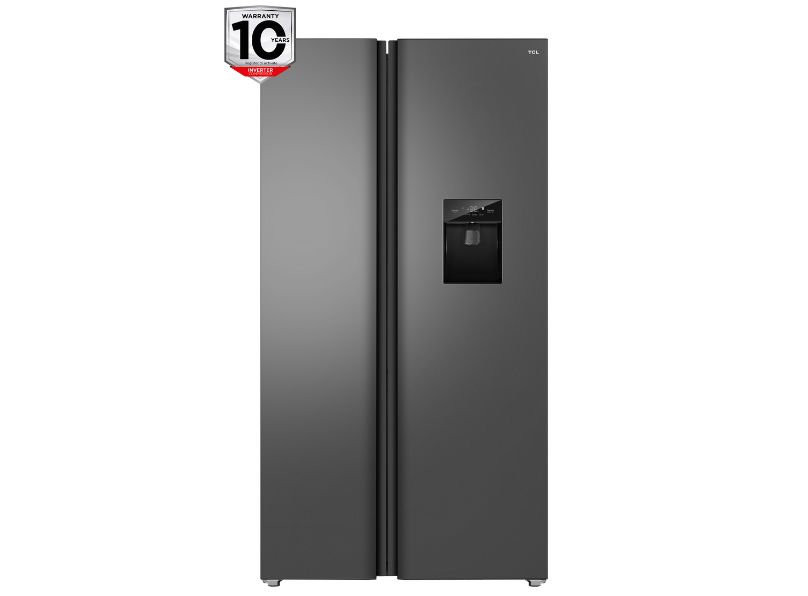 TCL RP631SSE0UK American Fridge Freezer