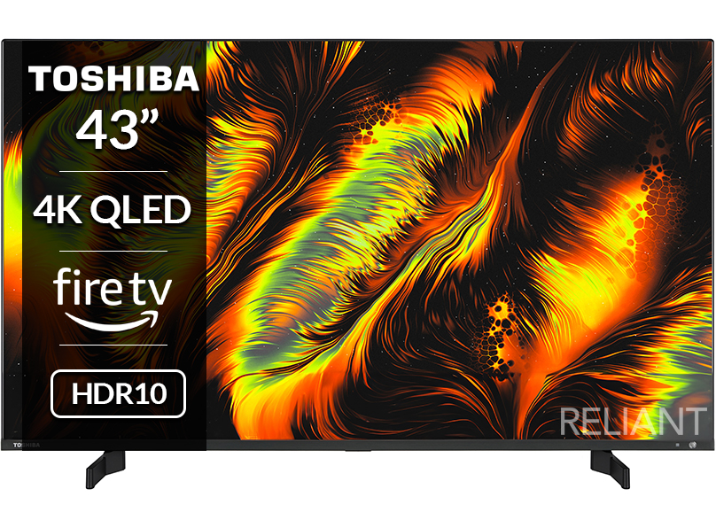 Toshiba 43 Inch 4K QLED Smart TV - 43QF5D53DB