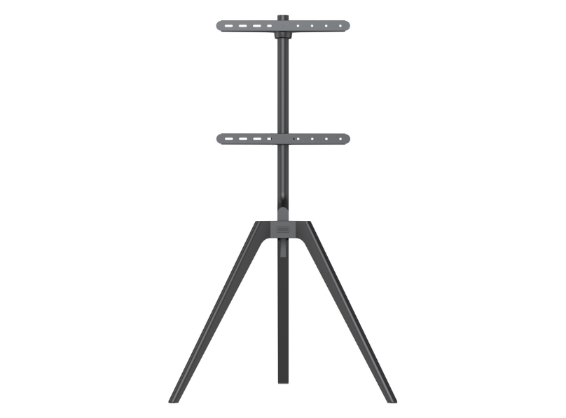 TTAP TRIPOD-BLACK Black Wood Tripod Stand VESA 400 x 400
