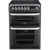 Hotpoint CH60EKK 60cm Electric Double Cooker with Ceramic Hob