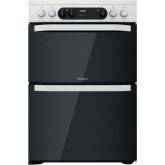 Hotpoint HDM67V9CMW 60Cm Electric Double Cooker