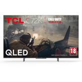 TCL 55C725K 55" QLED Television, 4K Ultra HD, Smart Android TV with Onkyo sound and Freeview Play