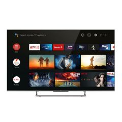 TCL 75C728K 75" QLED Television, 4K UHD, Smart Android TV with 100Hz Motion Clarity, Onkyo sound and Freeview Play