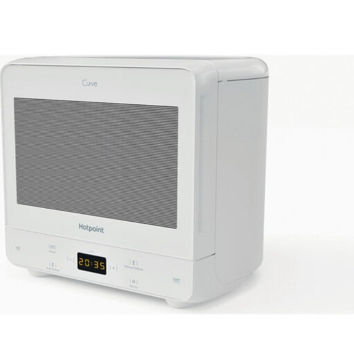 Image of HOTPOINT Curve MWH 1331 FW Solo Microwave - White