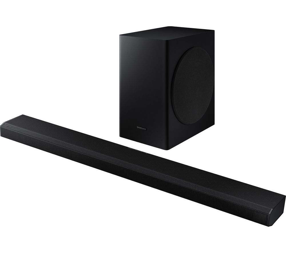 Click to view product details and reviews for Samsung Hwq70t 330w 312ch Wireless Flat Soundbar Subwoofer Black.